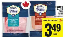 Food Basics PILLER'S SLICED DELI MEAT offer