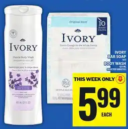 Food Basics IVORY BAR SOAP OR BODY WASH offer