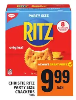 Food Basics CHRISTIE RITZ PARTY SIZE CRACKERS offer