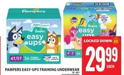 Food Basics PAMPERS EASY-UPS TRAINING UNDERWEAR offer