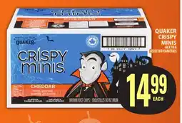 Food Basics QUAKER CRISPY MINIS offer