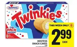 Food Basics HOSTESS SNACK CAKES offer