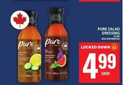 Food Basics PURE SALAD DRESSING offer