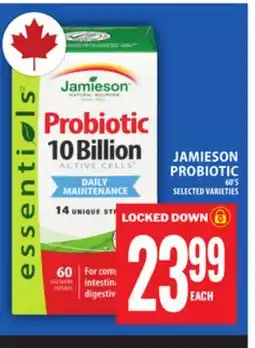 Food Basics JAMIESON PROBIOTIC offer