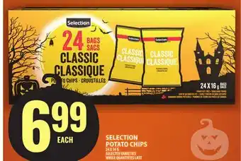Food Basics SELECTION POTATO CHIPS offer