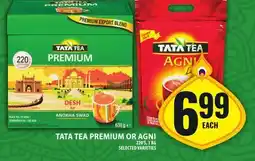 Food Basics TATA TEA PREMIUM OR AGNI offer