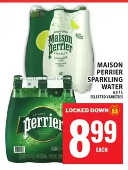 Food Basics MAISON PERRIER SPARKLING WATER offer