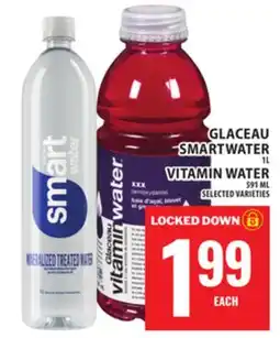 Food Basics GLACEAU SMARTWATER OR VITAMIN WATER offer