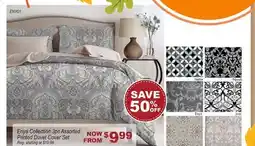 Oxford Mills 3pc Assorted Printed Duvet Cover Set offer