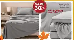 Oxford Mills Anti-pill Super Soft Fleece Sheet Set offer