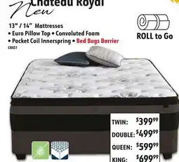 Oxford Mills Chateau Royal 13/14 Mattresses offer