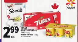 Metro YOPLAIT SOURCE YOGOURT offer