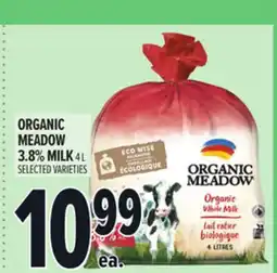 Metro ORGANIC MEADOW 3.8% MILK offer