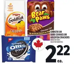 Metro CHRISTIE OR DARE COOKIES OR GOLDFISH CRACKERS offer