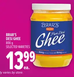 Metro BRAR'S DESI GHEE offer