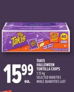 Metro TAKIS HALLOWEEN TORTILLA CHIPS offer