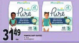 Metro PAMPERS BABY DIAPERS offer