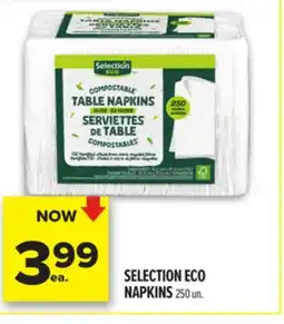 Metro SELECTION ECO NAPKINS offer