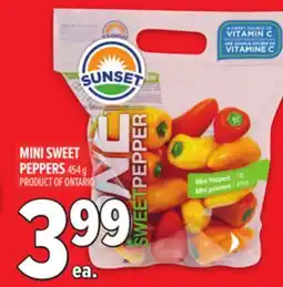 Metro SUNSET MINI SWEET PEPPERS offer