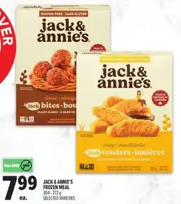Metro JACK & ANNIE'S FROZEN MEAL offer