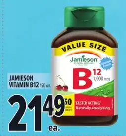 Metro JAMIESON VITAMIN B12 offer