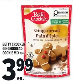 Metro BETTY CROCKER GINGERBREAD COOKIE MIX offer