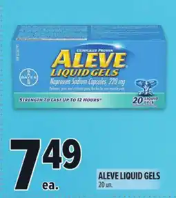 Metro ALEVE LIQUID GELS offer
