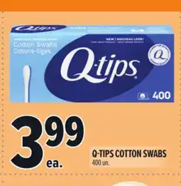 Metro Q-TIPS COTTON SWABS offer