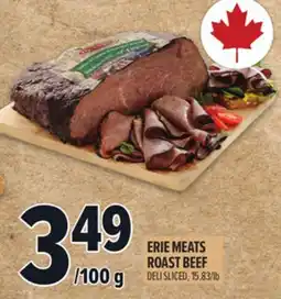 Metro ERIE MEATS ROAST BEEF offer