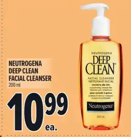 Metro NEUTROGENA DEEP CLEAN FACIAL CLEANSER offer