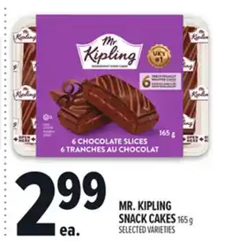 Metro MR. KIPLING SNACK CAKES offer