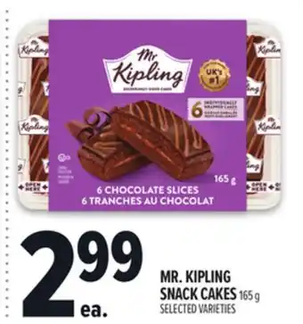 Metro MR. KIPLING SNACK CAKES offer