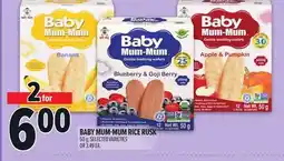 Metro BABY MUM-MUM RICE RUSK offer