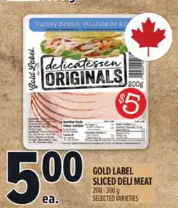 Metro GOLD LABEL SLICED DELI MEAT offer