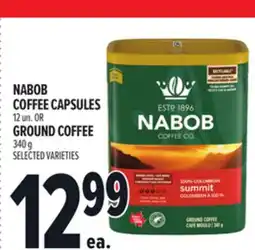 Metro NABOB COFFEE CAPSULES offer