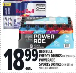 Metro RED BULL ENERGY DRINKS offer