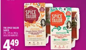 Metro THE SPICE TAILOR SAUCE offer