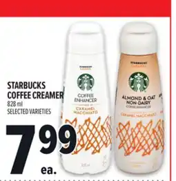 Metro STARBUCKS COFFEE CREAMER offer