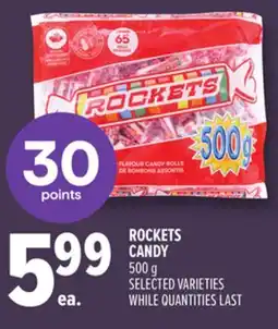 Metro ROCKETS CANDY offer