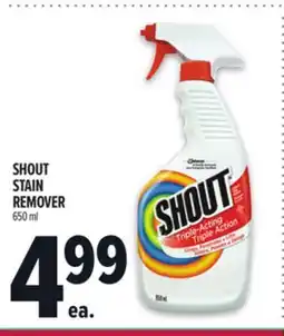 Metro SHOUT STAIN REMOVER offer