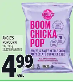Metro ANGIE'S POPCORN offer