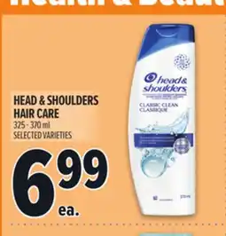 Metro HEAD & SHOULDERS HAIR CARE offer