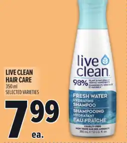 Metro LIVE CLEAN HAIR CARE offer