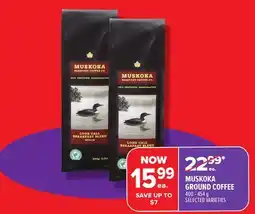 Metro MUSKOKA GROUND COFFEE offer