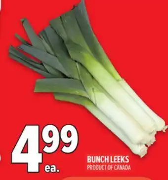 Metro BUNCH LEEKS offer