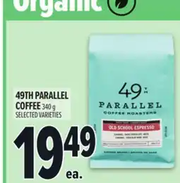 Metro 49TH PARALLEL COFFEE offer