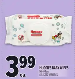 Metro HUGGIES BABY WIPES offer