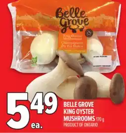 Metro BELLE GROVE KING OYSTER MUSHROOMS offer