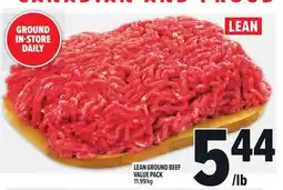 Metro LEAN GROUND BEEF VALUE PACK offer