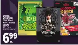 Metro WICKED, WEDNESDAY COOKIES OR MAPLE WAFFLE CEREAL offer